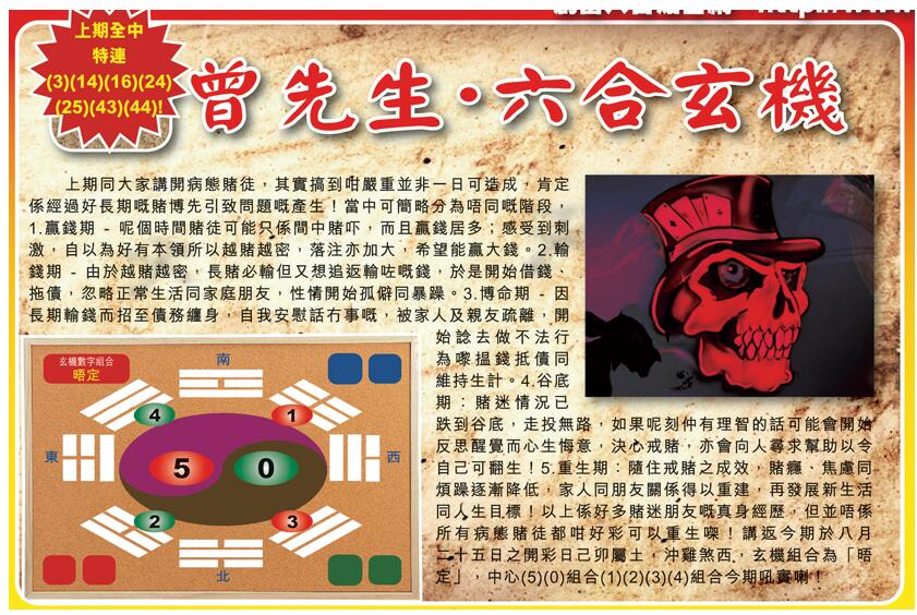 097期：彩民推荐六合皇信箱+貼信(紅字：大夢方醒）