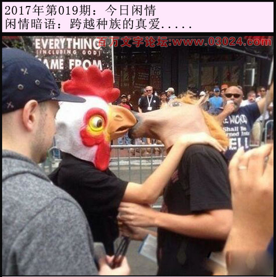 019期今日闲情：跨越种族的真爱.....
